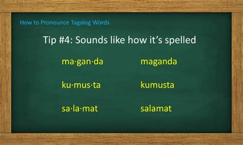 pronounce tagalog|How to pronounce Tagalog in English .